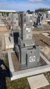 三重県　お墓　追加彫り　施工例