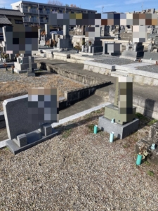 瀬戸市　お墓　追加彫り３名　施工例