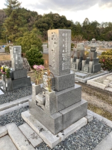 岡崎市　お墓　追加彫り　施工例
